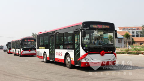 濟寧交運旗下的中通客車
