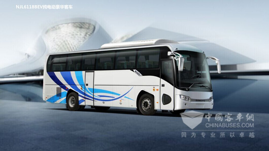 南京金龍NJL6118EV純電動(dòng)豪華客車