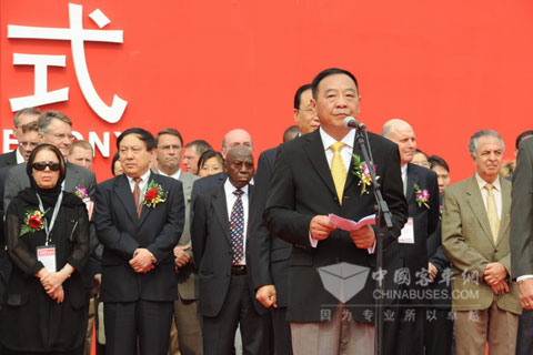  商務(wù)部副部長陳健致開幕辭