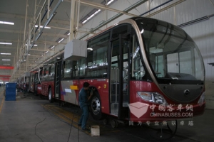 恒通都市威龍客車暢行大同