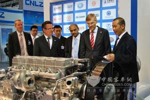 濰柴動力綻放德國漢諾威商用車展