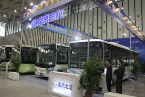 2012南京客車展南京金龍客車展臺