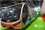 青年汽車(chē)“電鯰魚(yú)”城市公交亮相道路運(yùn)輸展
