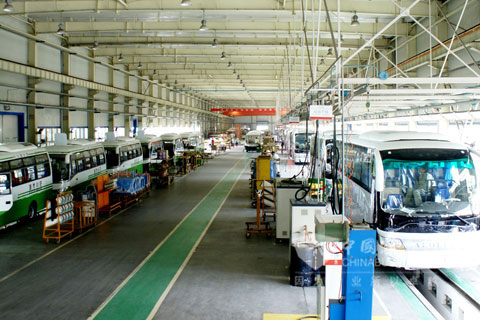 東風(fēng)旅行車總裝車間