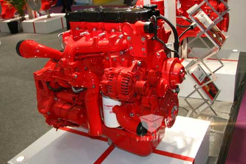 ISDE4缸發(fā)動機