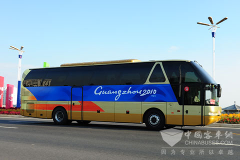服務(wù)廣州亞運 青年客車盡顯王者風(fēng)范