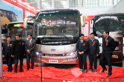 江淮客車新產品推薦會現(xiàn)場