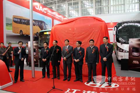 江淮客車新產品推薦會現(xiàn)場