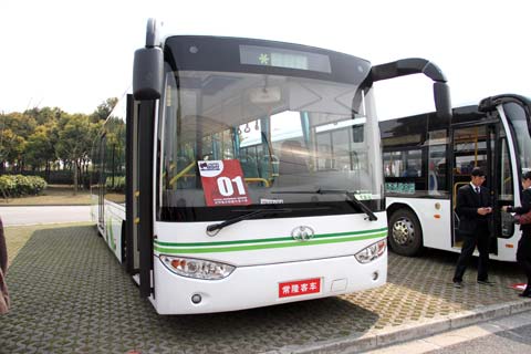 2011上海客車展--常隆電動(dòng)車