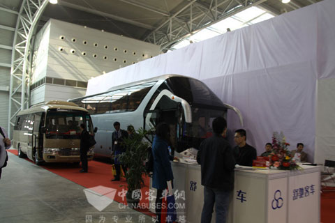 舒適客車展臺(tái)