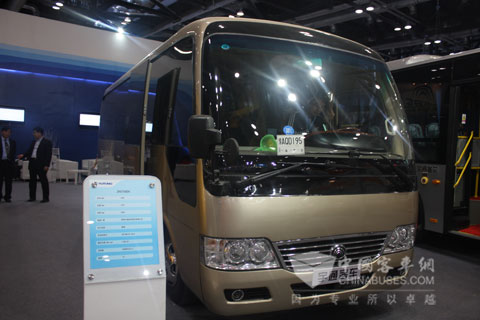 宇通客車參展車輛