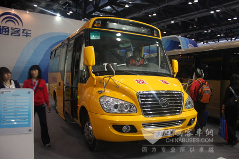 宇通客車參展車輛