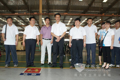 參觀班組文化建設一角