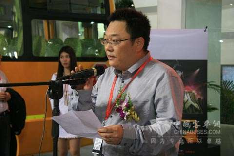 海格客車副總經(jīng)理梁建斌