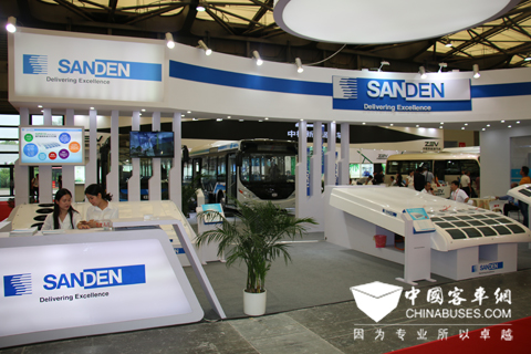 天津三電汽車空調(diào)有限公司展位