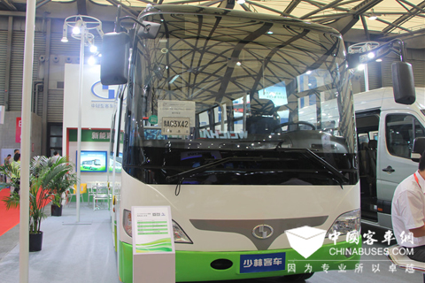 少林SLG6660EVG2型純電動公交車
