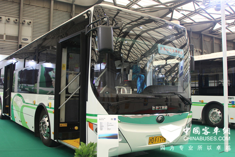 宇通ZK6125BEVG6型純電動(dòng)公交車