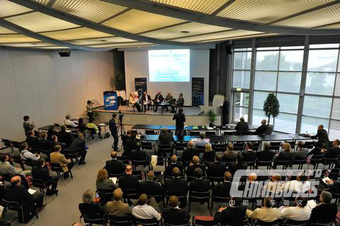 漢諾威商用車展“2010年遠(yuǎn)程信息獎(jiǎng)陳述現(xiàn)場(chǎng)”