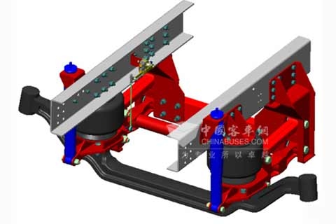 Tuthill（塔海爾） NP060非轉(zhuǎn)向輔助橋空氣懸架(13.7m客車(chē)） 