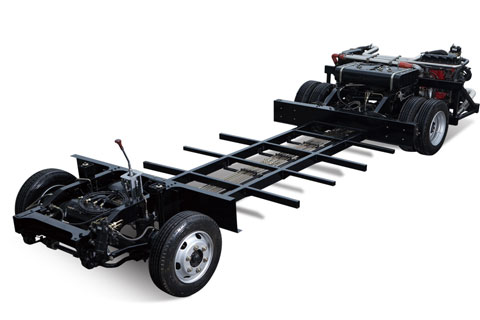 HFC6703KY1F客車(chē)底盤(pán)