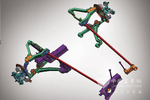 江淮6米系列(高端)校車(chē)專(zhuān)用底盤(pán)