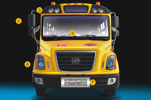 黃?？蛙嘍D6110C01校車