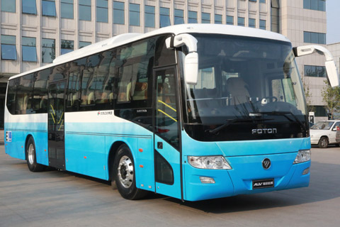 福田歐輝BJ6127智藍D9純電動商務(wù)班車