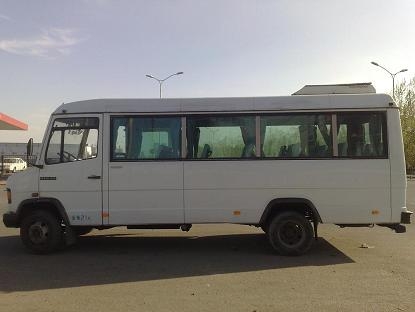 出售車況特好的96年奔馳凌特21座客車