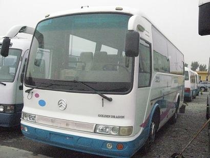 03年9月廈門金旅.銀行班車跑了8萬公里，日野柴油發(fā)動機(jī)空調(diào)特別涼