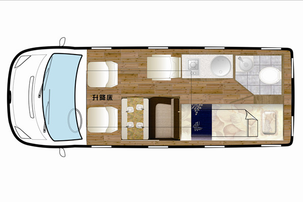 宇通ZK5040XLJ3房車（柴油國(guó)五2-6座）