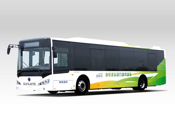 申龍SLK6129ULD5HEVL公交車(chē)（柴油/電混動(dòng)國(guó)五10-45座）