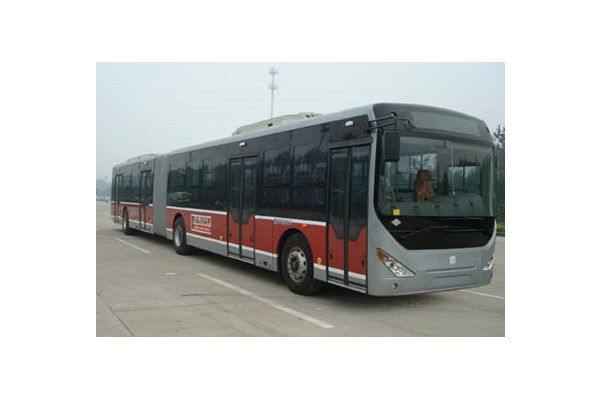 中通LCK6180HQGNA鉸接式公交車(chē)（天然氣國(guó)五24-58座）