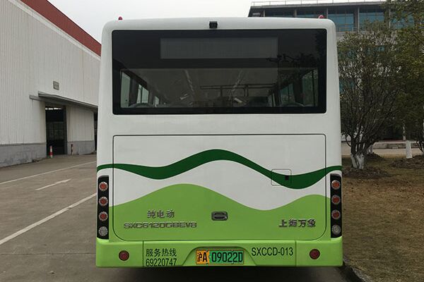 上海萬(wàn)象SXC6120GBEV8公交車(chē)（純電動(dòng)10-50座）