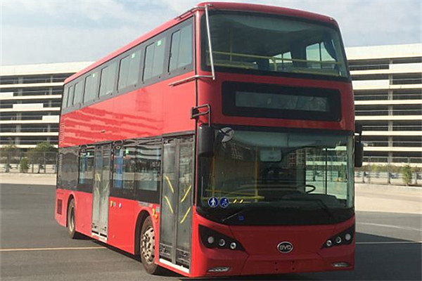 比亞迪BYD6100LSEV4低入口雙層公交車（純電動(dòng)28-58座）