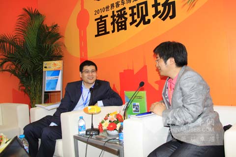 泰樂瑪上?？偨?jīng)理李飛做客客車網(wǎng)直播間