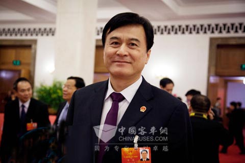 全國人大代表、江淮汽車董事長安進(jìn)