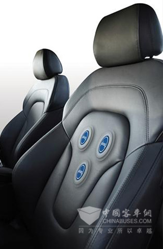 英國(guó)研發(fā)可獲知心率的高科技汽車座椅